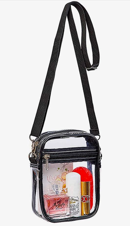 Clear Crossbody Bag (Stadium Approved)