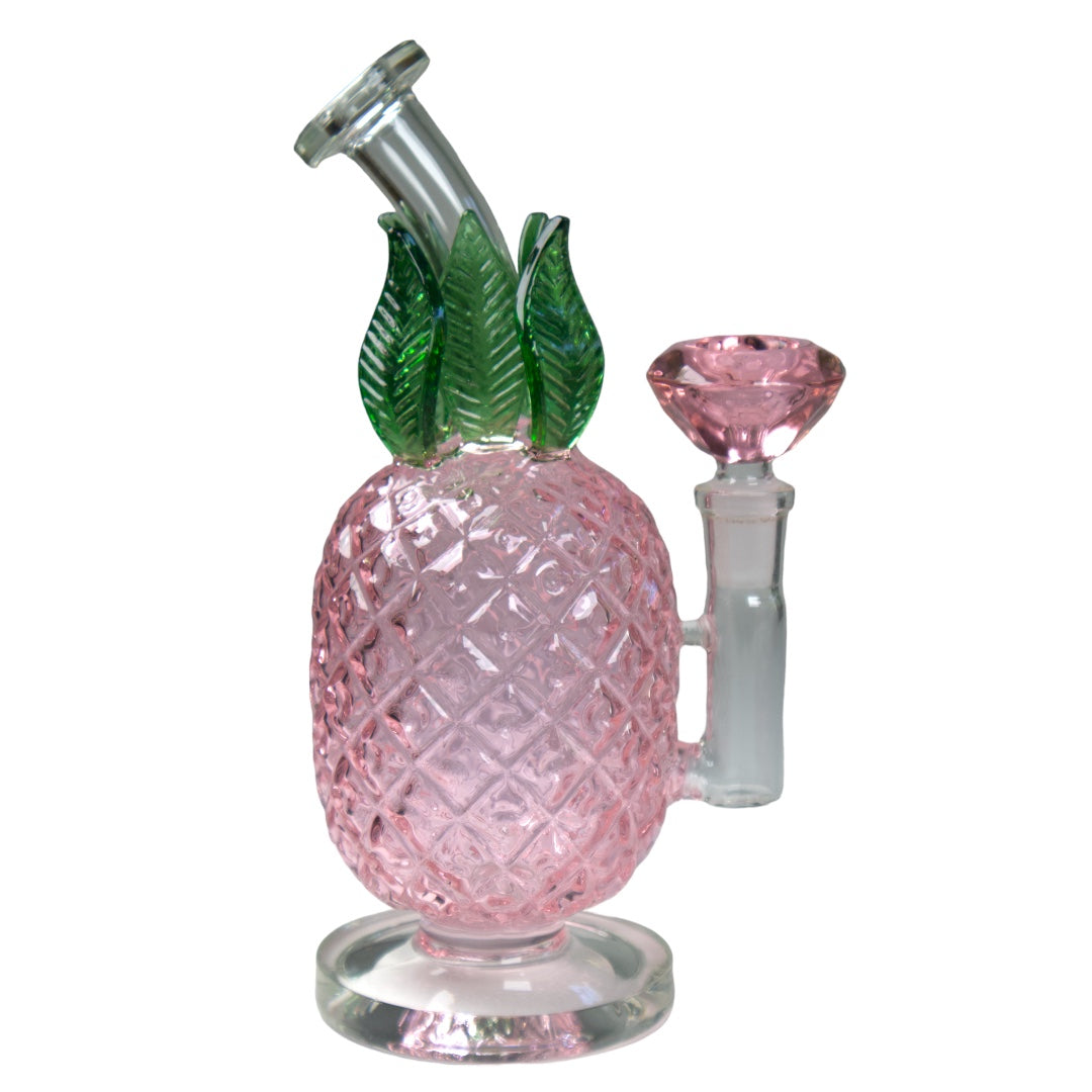 Pineapple Glass Dabrig - Pink