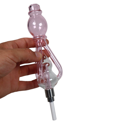 Pink Recycler Nectar Collector