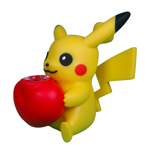 Silicone Pikachu Pokemon Waterpipe