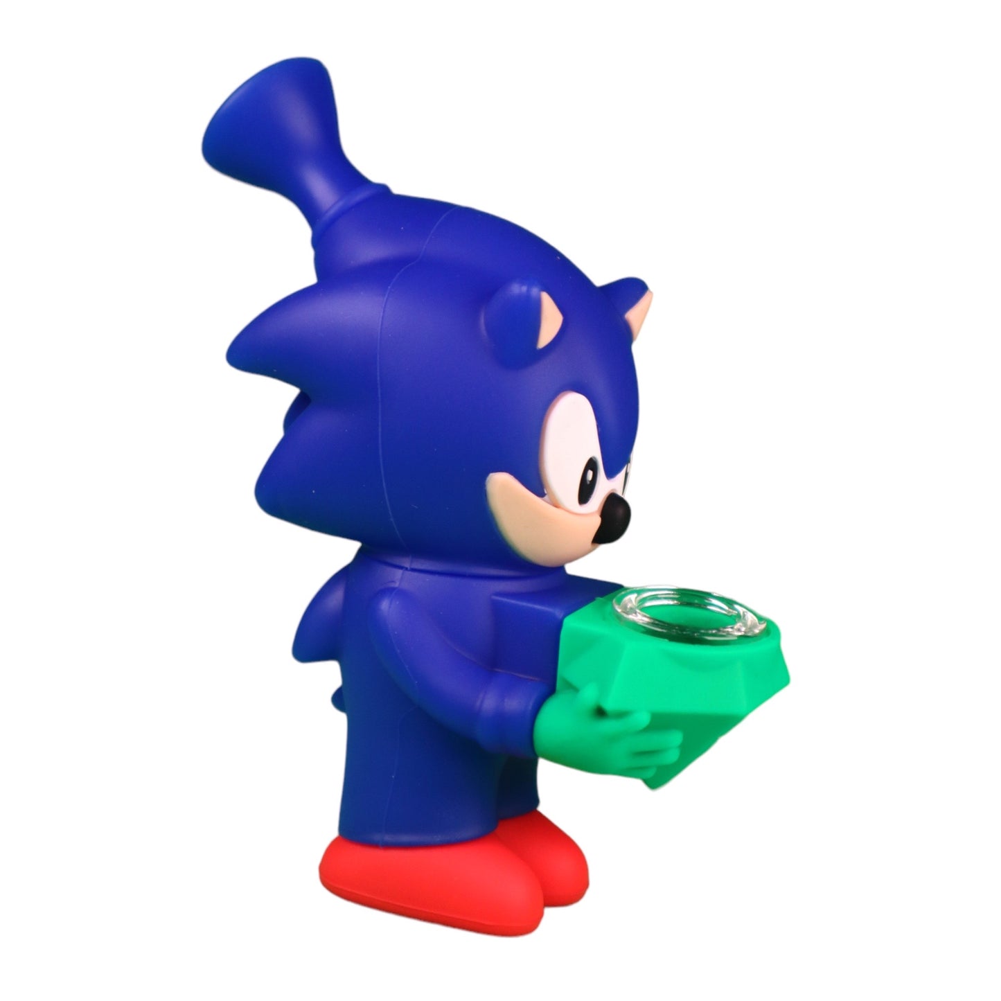 Silicone Sonic the Hedgehog Waterpipe