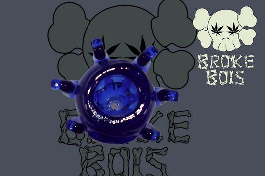14MM Blue Octopus Bong Bowl 