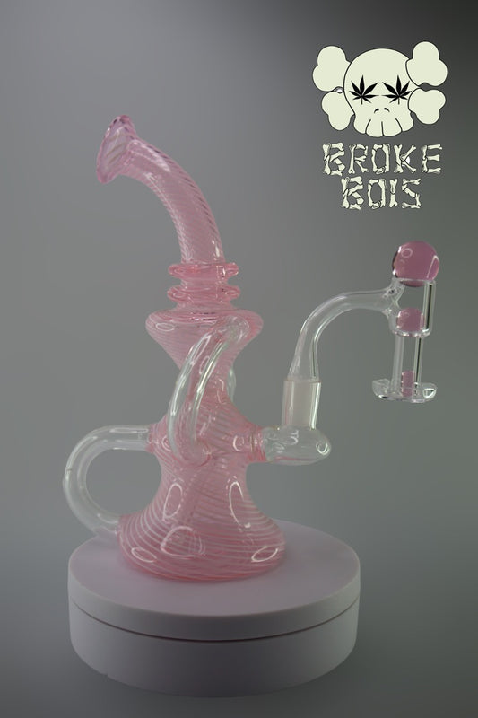 Pink Cyclone Recycler Rig
