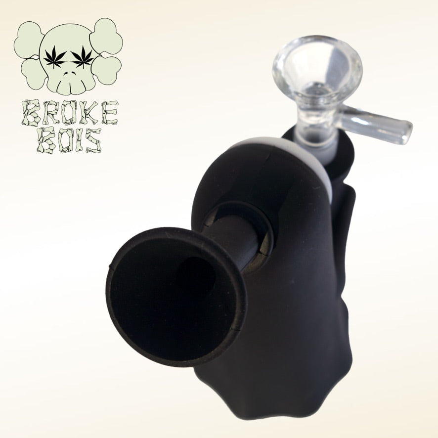 No-Face Silicone Waterpipe