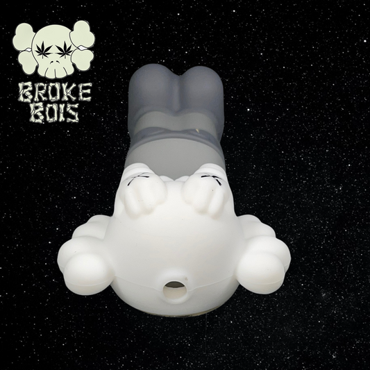 KAWS Silicone Pipe W/ Glass Bowl