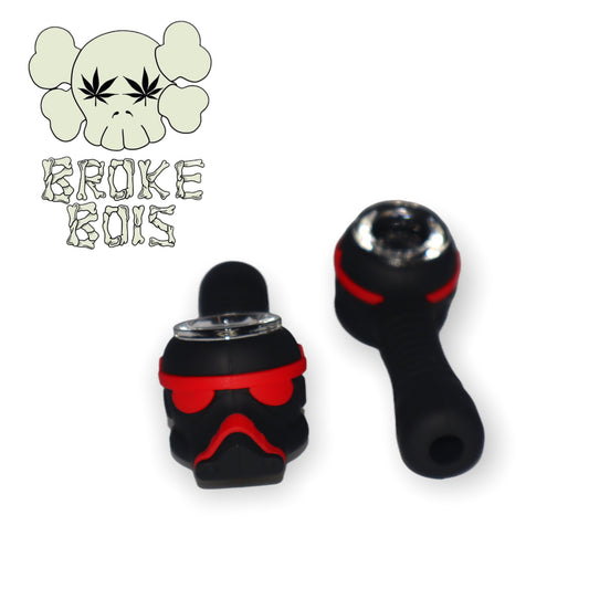 Star Wars  Storm Trooper Silicone Pipe - Dark Trooper