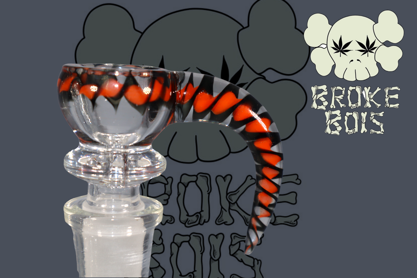 14MM Dragontail Bong Bowl Piece