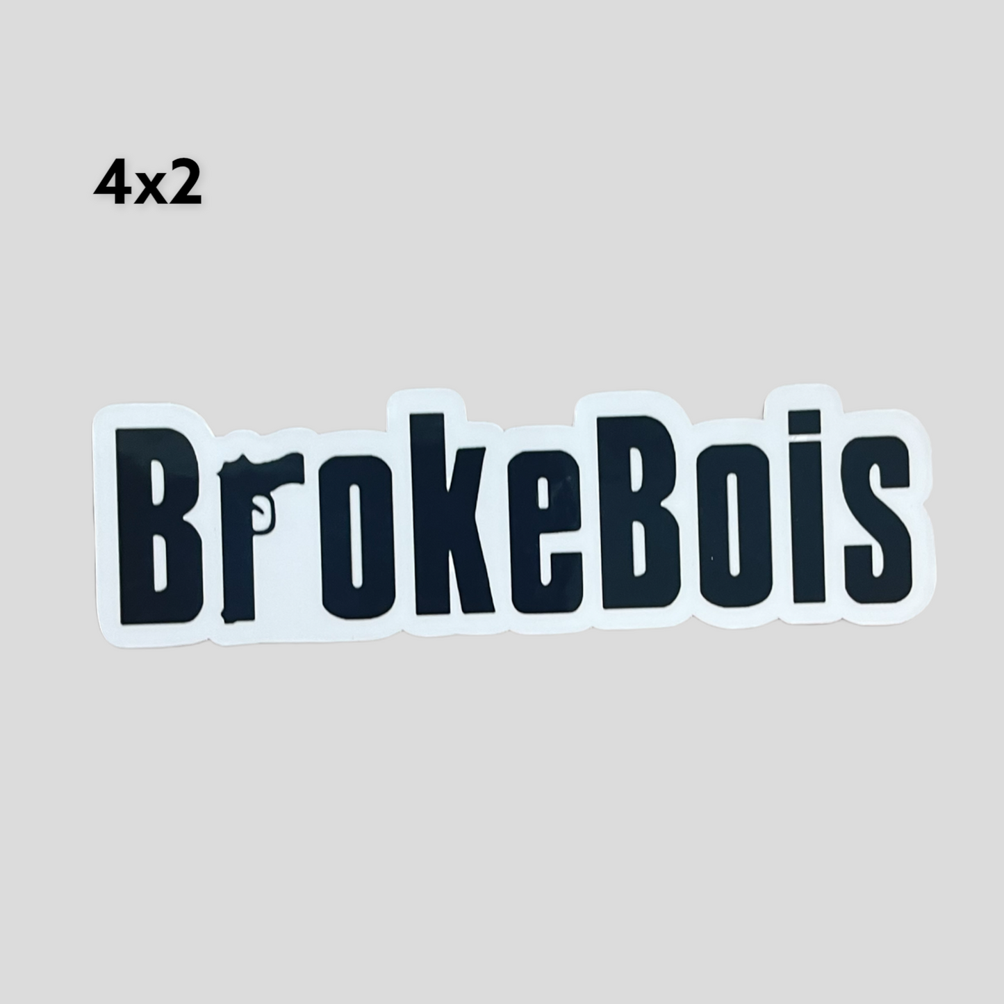 4x4 BrokeBois MoBB Ties Sticker