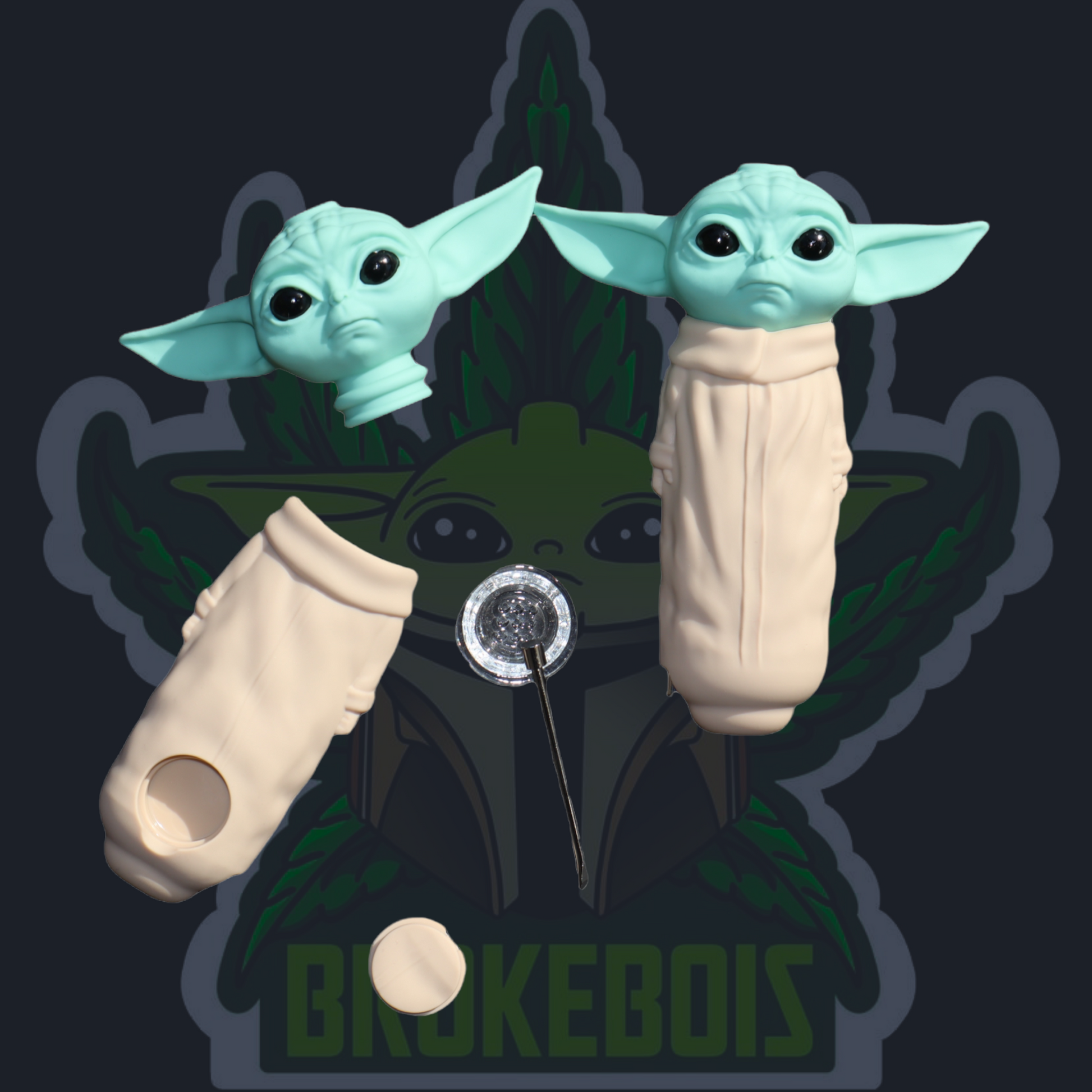 Star Wars baby Yoda pipe