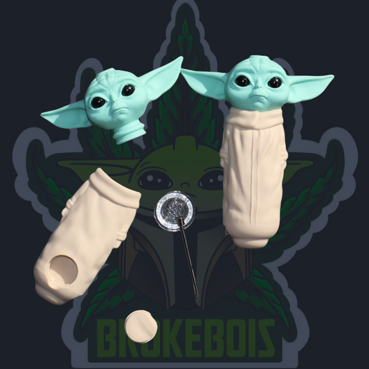 Star Wars baby Yoda pipe